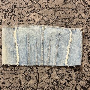 Light Blue Denim bandeau